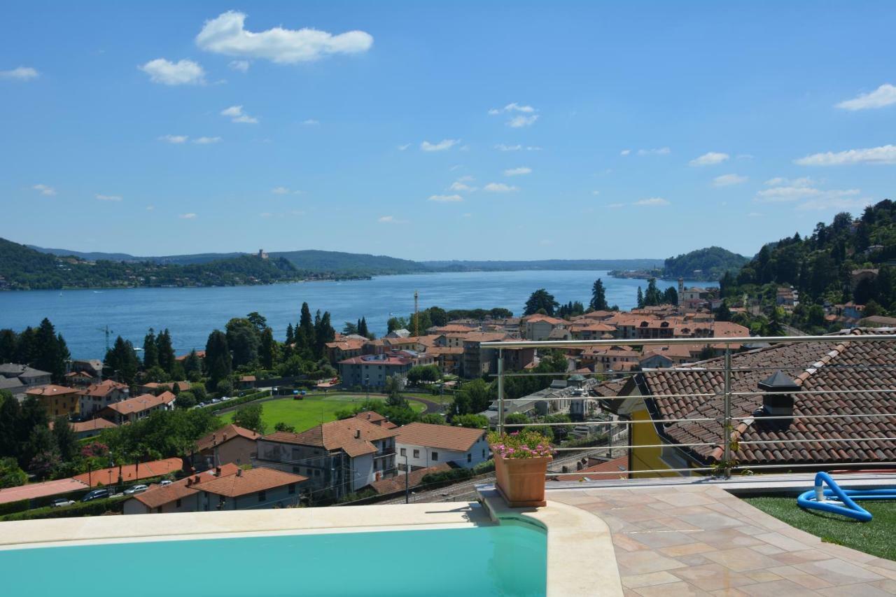 Il Girasole Apartment Meina Bagian luar foto