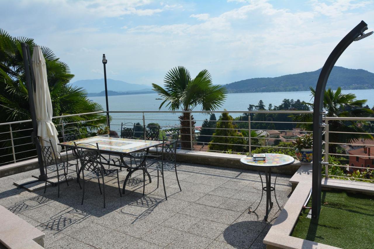 Il Girasole Apartment Meina Bagian luar foto